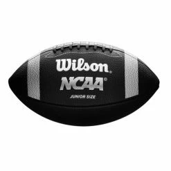 Budget 😀 Wilson NCAA Conqueror Jr Football Black 🛒