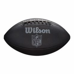 Hot Sale โค๏ธ Wilson NFL Jet Black Junior Football Black ๐