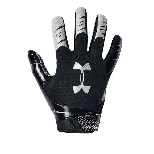 Budget π Under Armour F7 Youth's Football Receiver Gloves Black/Silver 𧨠3 Budget π Under Armour F7 Youth's Football Receiver Gloves Black/Silver π§¨