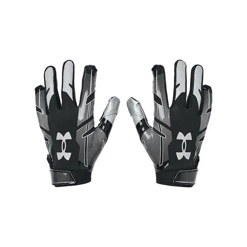 Discount π― Under Armour Youth F8 Football Gloves Black/Silver β¨ 3 Discount π― Under Armour Youth F8 Football Gloves Black/Silver β¨