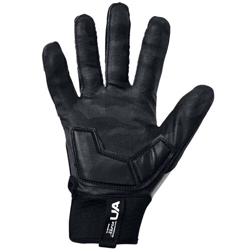 New π Under Armour Men's Combat NFL Football Gloves Black/Gray π 4 New π Under Armour Men's Combat NFL Football Gloves Black/Gray π - Image 2