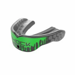 Best Sale 🔥 Shock Doctor Adult Gel Max Power Mouthguard Green/Black ⌛