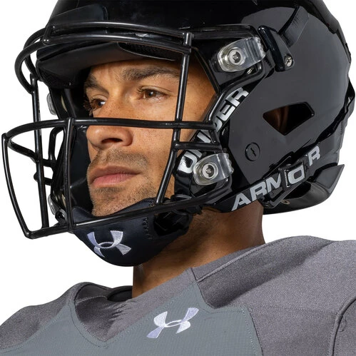 Best Sale 🔔 Under Armour Adult Chin Pad Black 🎁 4 Best Sale 🔔 Under Armour Adult Chin Pad Black 🎁 - Image 2