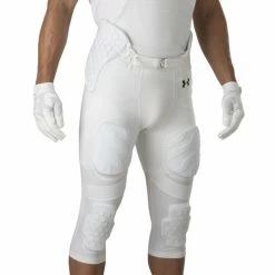Flash Sale 💯 Under Armour Game Day Integrated Youth Football Pants White 🧨