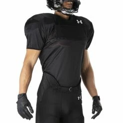Outlet 👍 Under Armour Youth Football Practice Jersey Black 👍