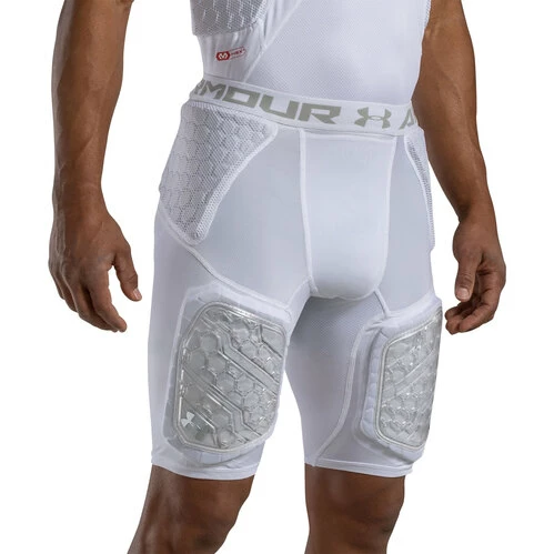 New โญ Under Armour Gameday Armour Adult Pro 5-Pad Girdle White ๐ 3 New โญ Under Armour Gameday Armour Adult Pro 5-Pad Girdle White ๐