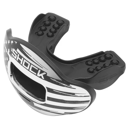 Cheapest π Shock Doctor Max Air Large Chrome Print Lip Guard Black/Silver β¨ 3 Cheapest π Shock Doctor Max Air Large Chrome Print Lip Guard Black/Silver β¨