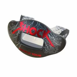 Cheapest 🔥 Shock Doctor Max Air Large Chrome Print Lip Guard Black/Red 😉