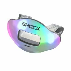 Flash Sale 👍 Shock Doctor Max Air Large Chrome Print Lip Guard Chrome Combo 🛒