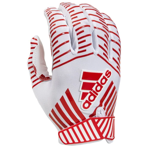 Hot Sale π Adidas Filthy Quick 3.0 Adult Receiver Gloves White/Red π 3 Hot Sale π Adidas Filthy Quick 3.0 Adult Receiver Gloves White/Red π