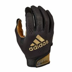 Discount 🎉 Adidas Adizero Men's Receiver Gloves Black/Gold 🔥