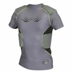 Hot Sale ❤️ Alleson Youth's Core Integrated Upper Body Protection Charcoal Combo ✨