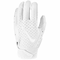 Best Pirce ⌛ Nike Vapor Jet 6.0 Adult Football Gloves White/Silver 👏
