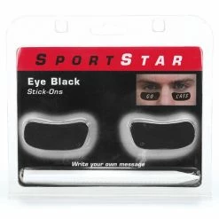 Cheapest 😀 SportStar Pro-Style Eye Black Stick-Ons With Marker Black 😀