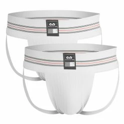 Promo 😍 McDAVID Adult Classic Swim And Run Supporter White 🧨