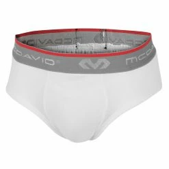 Discount ⭐ McDAVID Youth's Classic Briefs With Soft Cup White 🎉
