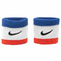 Best deal 🔥 Nike Swoosh 3" Wristbands Red/White/Blue ❤️