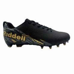 Hot Sale ⭐ Riddell Flash Low TPU Men's Football Cleats Black Combo 😀