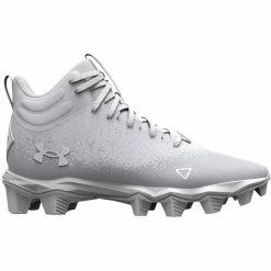 Best Sale 👍 Under Armour Spotlight Franchise RM Men's Football Cleats White/Black 🎁
