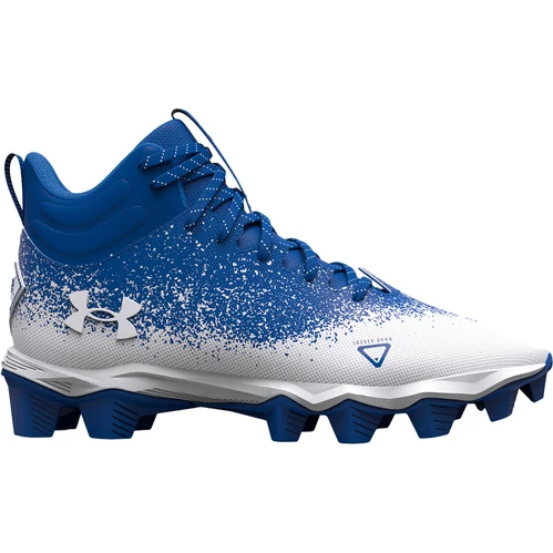 Best Sale π Under Armour Spotlight Franchise RM Men's Football Cleats Blue/White π 3 Best Sale π Under Armour Spotlight Franchise RM Men's Football Cleats Blue/White π