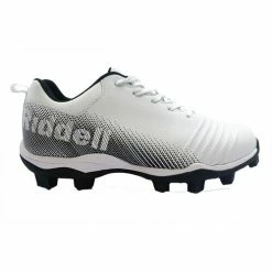 Flash Sale 🔔 Riddell Edge Low Youth's RM Football Cleats White/Black 😀